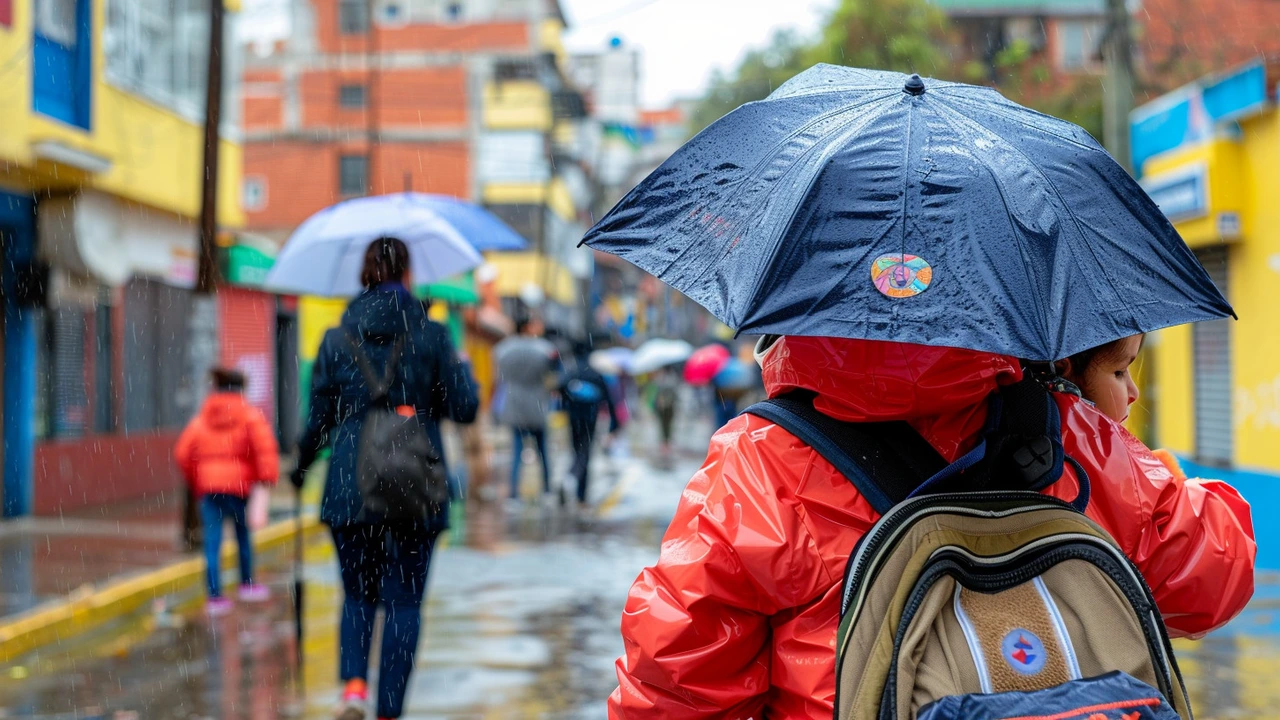 Lluvias Torrenciales en Santiago: Suspensión de Clases en la Región Metropolitana y Comunas Afectadas