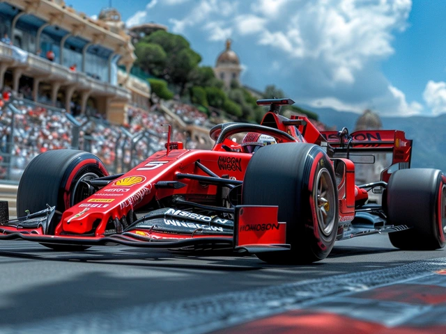 Dramáticos Momentos en el GP de Mónaco: Sainz Recupera Tercera Plaza Tras Pinchazo