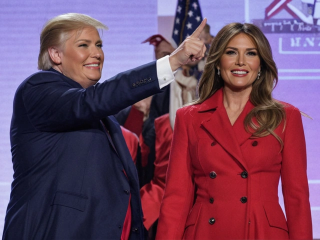 Melania Trump reaparece en la Convención Republicana y desmiente rumores de distanciamiento con Donald Trump