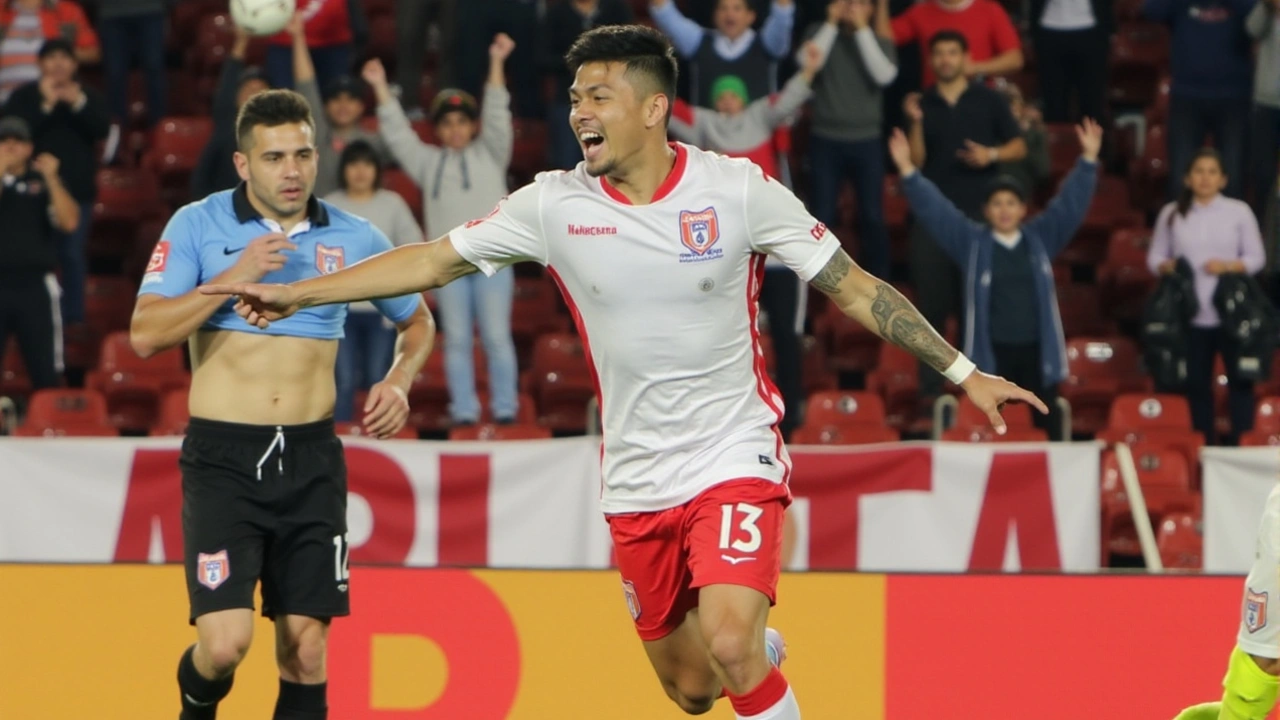 Williams Alarcón destaca con un gol espectacular en la derrota de Huracán ante Atlético Tucumán