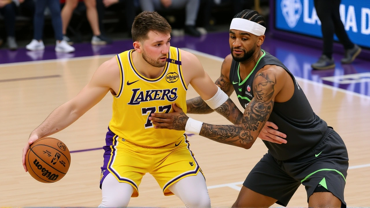 Luka Doncic lidera la revancha: 49 puntos para que los Lakers venzan a los Timberwolves