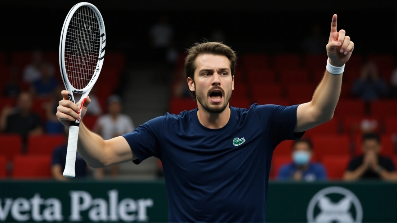 Valentin Vacherot sorprende a Rune y alcanza la final del Shanghai Masters
